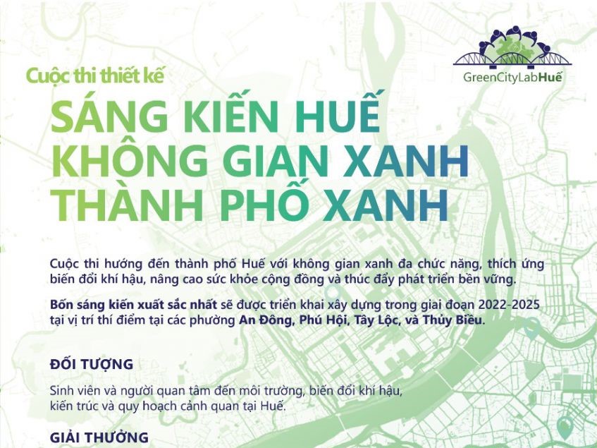 Design Competition “Huế Initiatives – Green Space, Green City”