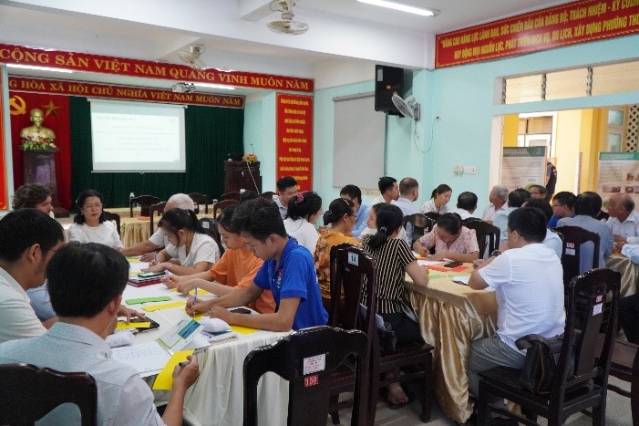 Hội thảo cộng đồng tại Phường Thuỷ Biều và Phường Phú Hội, Thành phố Huế